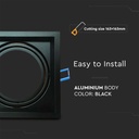 V-TAC LED Aro - Accesorios AR111 - IP20 - Negro-extra-4.webp