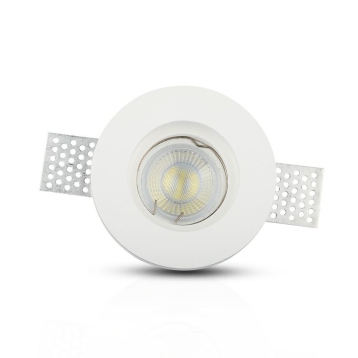 V-TAC LED Aro redondo - Empotrable - GU10 - IP20 - Blanco-extra-5.webp