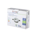 V-TAC LED Aro redondo - Empotrable - GU10 - IP20 - Blanco-extra-8.webp