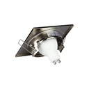 V-TAC LED Aro cuadrado - Empotrable - GU10 - IP20 - Níquel satinado-extra-8.webp