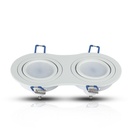 V-TAC LED Aro redondo - Empotrable - GU10 - IP20 - Blanco-extra-5.webp