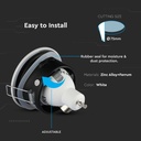 V-TAC LED Aro redondo - Empotrable - GU10 IP54 - IP54 - Blanco-extra-4.webp