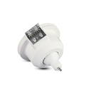 V-TAC LED Aro redondo - Empotrable - GU10 Frost Glass - IP20 - Blanco-extra-7.webp