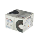 V-TAC LED Aro de yeso / hormigón redondo - Empotrable - GU10 - IP20 - Gris + Oro rosa mate-extra-8.webp