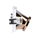 V-TAC Aro  cuadrado LED - Empotrable - GU10 - IP20 - Blanco + Oro Rosa-extra-7.webp