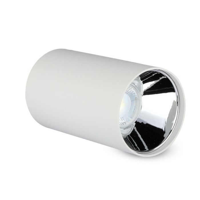 V-TAC LED Aro redondo - Accesorios de Superficie - GU10 - IP20 - Blanco + Cromo-extra-5.webp