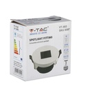 V-TAC LED Aro redondo - Empotrable - GU10 - IP20 - Blanco + Negro-extra-11.webp
