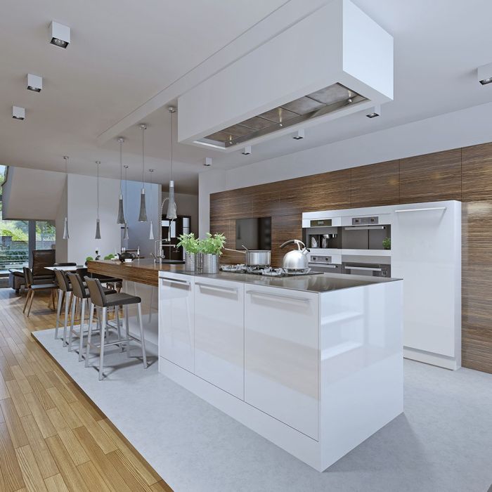 V-TAC Aro cuadrado LED - Accesorios de superficie - GU10 - IP20 - Blanco + Negro-extra-1.webp