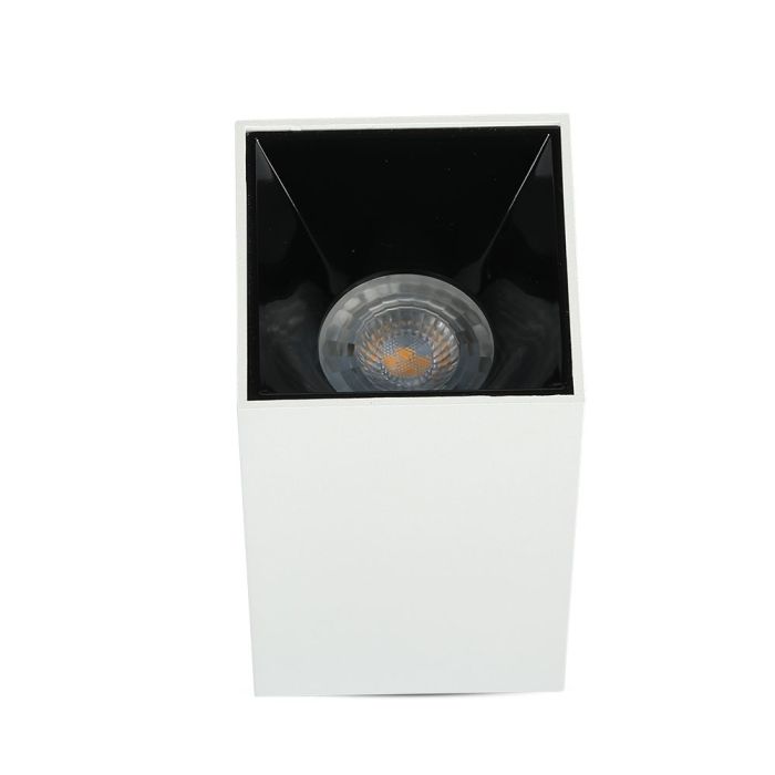 V-TAC Aro cuadrado LED - Accesorios de superficie - GU10 - IP20 - Blanco + Negro-extra-5.webp