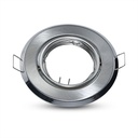 V-TAC LED Aro redondo - Empotrable - GU10 - IP20 - Níquel Satinado  - Pack de 2-extra-1.webp