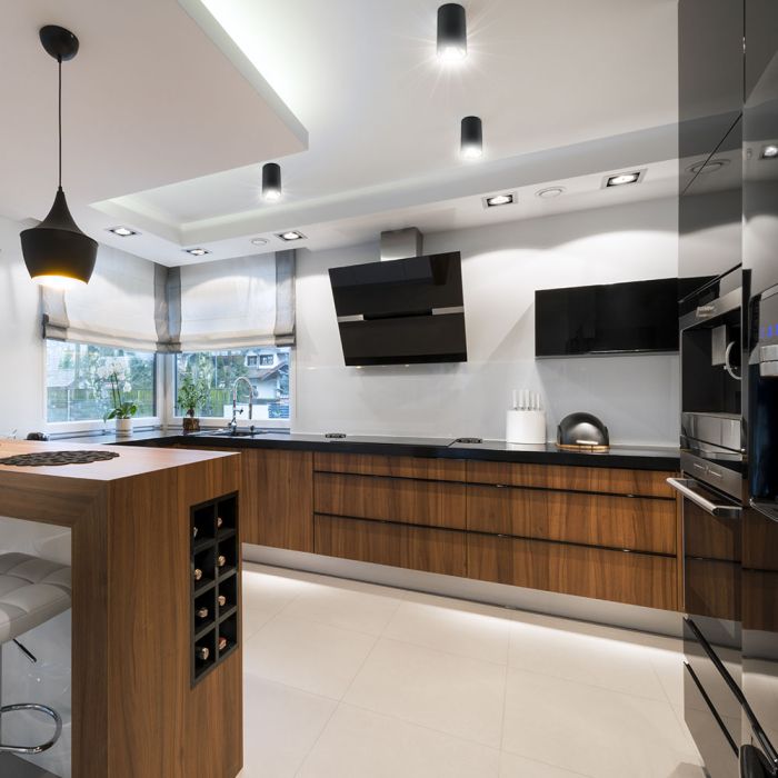 V-TAC LED Aro redondo - Accesorios de Superficie - GU10 - IP20 - Negro + Cromo-extra-1.webp