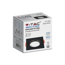 V-TAC Aro cuadrado LED - Empotrable - GU10 - IP20 - Negro-extra-5.webp