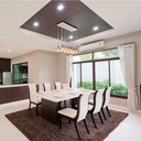 V-TAC Aro cuadrado LED - Empotrable - GU10 - IP20 - Blanco + Oro Rosa-extra-1.webp