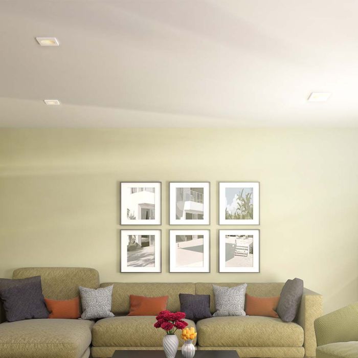 V-TAC LED Aro - Empotrables - GU10 - IP20 - Blanco-extra-1.webp