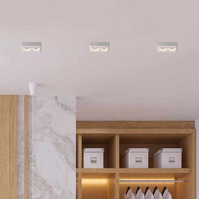 Foco LED V-TAC - Empotrable - GU10 - IP20 - Blanco-extra-1.webp