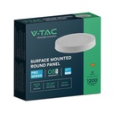 Mini panel LED V-TAC - Samsung - Superficie retroiluminada - IP20 - Blanco - 12W - 1200 Lúmenes - 3000K-extra-6.webp