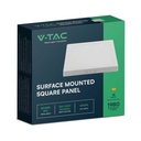 Mini Panel LED V-TAC - Superficie Retroiluminada - IP20 - Cuerpo Blanco - 18W- 1980 Lúmenes - 6500K-extra-6.webp