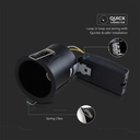 Lámpara empotrada LED - Push and Lock - Can Bezel Fittings - IP20 - Negro-extra-5.webp