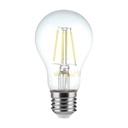 Bombilla LED V-TAC - E27 Transparente - Filamento - A60 - Soporte E27 - IP20 - 6W - 600 Lumens - 3000K - Pack de 25-extra-1.webp