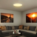 V-TAC LED Plafón redondo - Samsung - IP44 - Blanco - 36W- 3820 Lumens - 6500K - 350MM-extra-2.webp