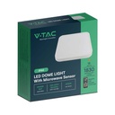V-TAC LED Plafón cuadrado - Sensor - IP44 - Blanco - 36W- 3820 Lumens - 4000K-extra-9.webp