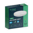 V-TAC LED Plafón redondo - Samsung - IP44 - Blanco - 18W- 1830 Lumens - 4000K-extra-7.webp