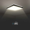 V-TAC Plafón de Diseño cuadrado - IP20 - Cuerpo Negro - 38W- 4000 Lumens - 4000K-extra-6.webp