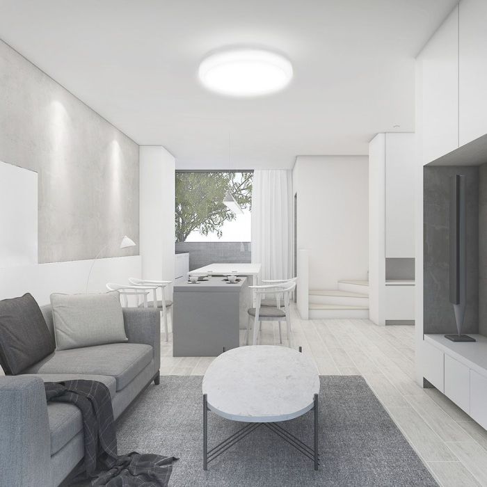 V-TAC LED Plafón redondo - IP44 - Blanco - 24W - 2400 Lumens - 6500K - 295MM-extra-1.webp