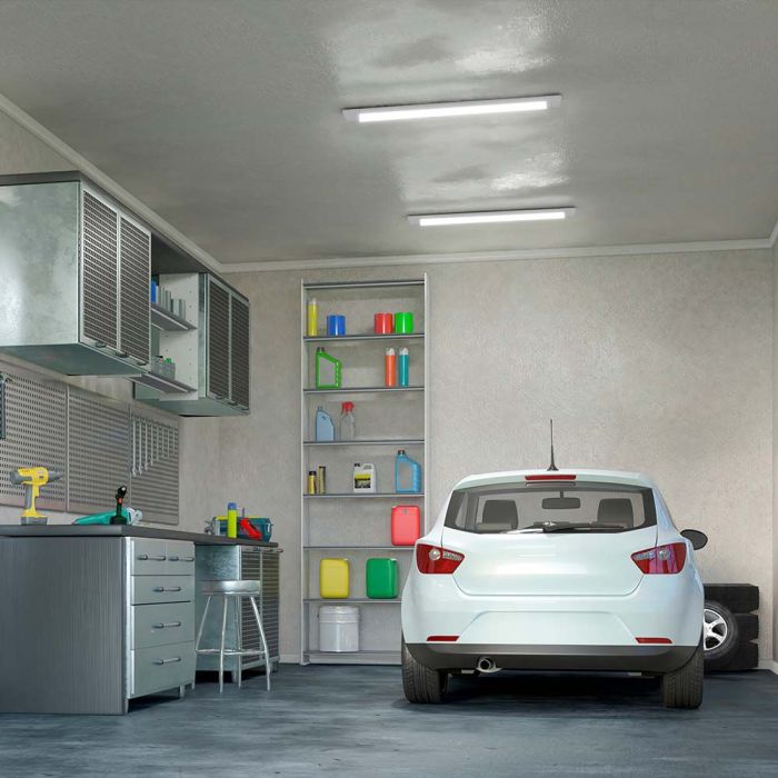 Regleta Prismática LED V-TAC - Samsung - 120lm/w - IP20 - Blanca - 40W - 4800 Lúmenes - 6500K - 120CM-extra-1.webp