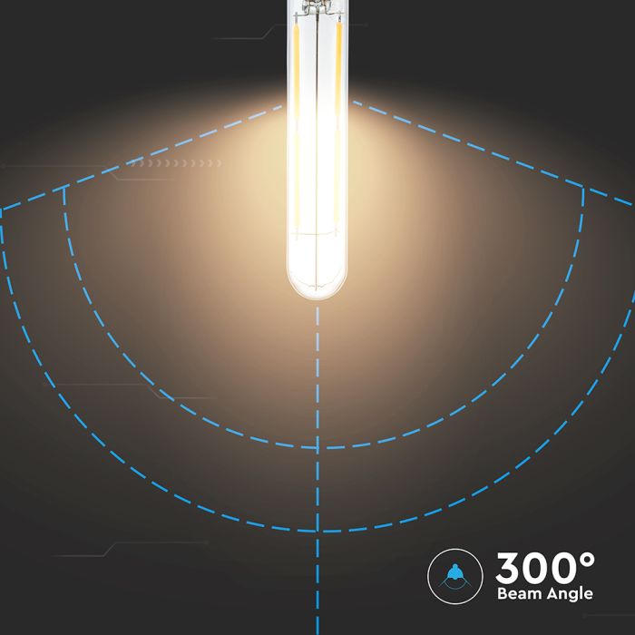 Bombilla LED V-TAC - Soporte T20 E14 - IP20 - Transparente - 4W - 400 Lumens - 4000K-extra-4.webp