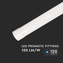 Regleta Prismática LED - 120lm/w - IP20 - Blanca - 10W - 1200 Lumens - 4000K - 30CM-extra-4.webp