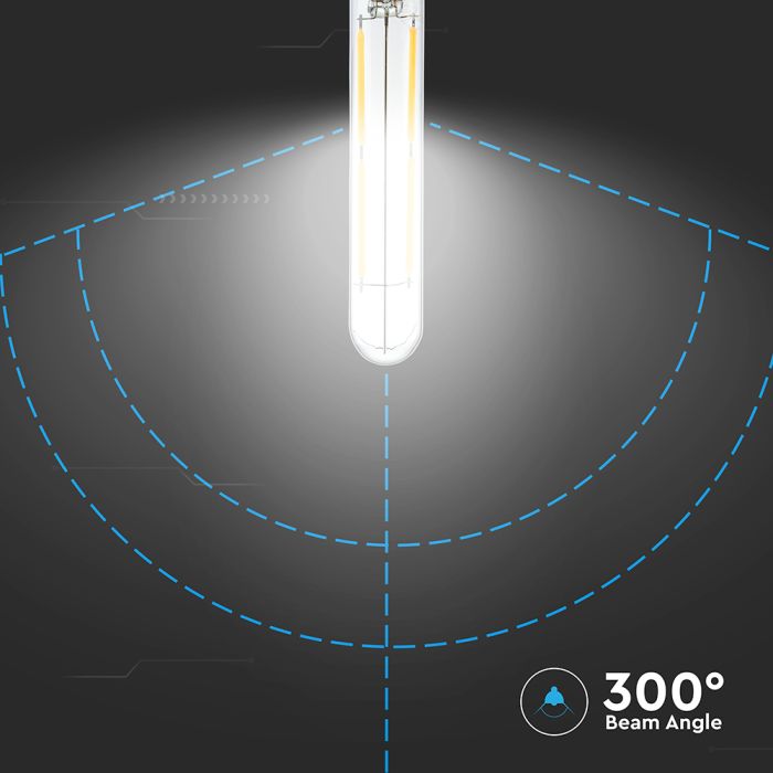 Bombilla LED V-TAC - Soporte T20 E14 - IP20 - Transparente - 4W - 400 Lumens - 6500K-extra-4.webp