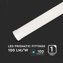 Regleta Prismática LED - Samsung - IP20 - Blanca - 10W - 1000 Lúmenes - 3000K - 30CM-extra-1.webp