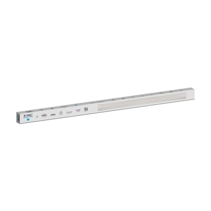 Regleta Prismática LED - Samsung - 120lm/w - IP20 - Blanca - 50W - 6000 Lúmenes - 6500K - 150CM  - Pack de 2-extra-8.webp