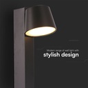 Aplique LED Giratorio V-TAC - IP20 - Negro - 8W- 900 Lumens - 3000K-extra-4.webp