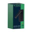 Aplique LED V-TAC - Cabezal Simple - IP20 - Cuerpo Negro - 2W - 150 Lumens - 3000K-extra-8.webp