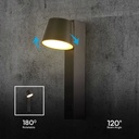 Aplique LED Giratorio V-TAC - IP20 - Negro - 8W- 900 Lumens - 3000K-extra-7.webp