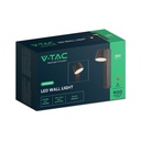 Aplique LED Giratorio V-TAC - IP20 - Negro - 8W- 900 Lumens - 3000K-extra-9.webp