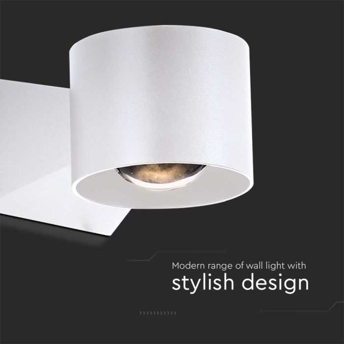 V-TAC Aplique LED Redondo - IP65 Estanco - Blanco - 5W- 465 Lumens - 3000K-extra-4.webp