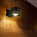 V-TAC Aplique LED Redondo - IP65 Impermeable - Negro - 5W- 500 Lumens - 4000K-extra-1.webp