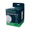Bombilla LED V-TAC - Globo - Soporte E27 - IP20 - Blanca - 22W - 2600 Lúmenes - 6500K-extra-5.webp