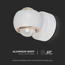 Aplique LED Redondo V-TAC - IP20 - Cuerpo Blanco - 10W - 950 Lumens - 3000K-extra-5.webp