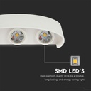 V-TAC Aplique LED Semi Ovalado - Bridgelux - Blanco - IP65 Estanco - 5W - 630 Lumens - 3000K-extra-1.webp