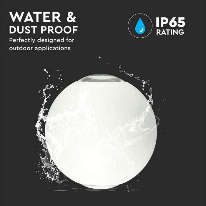 Aplique LED Redondo - IP65 Estanco - Blanco - 4W - 476 Lumens - 4000K-extra-6.webp