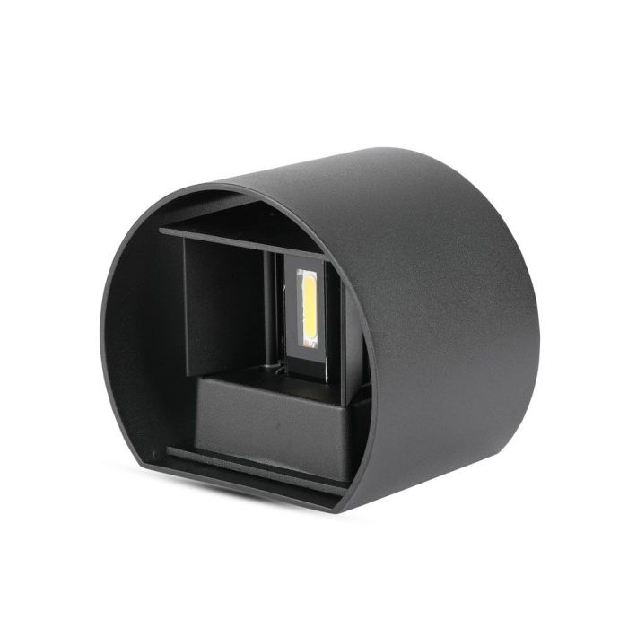 Aplique LED Redondo V-TAC - Bridgelux - IP65 Estanco - Negro - 5W - 700 Lumens - 4000K-extra-1.webp