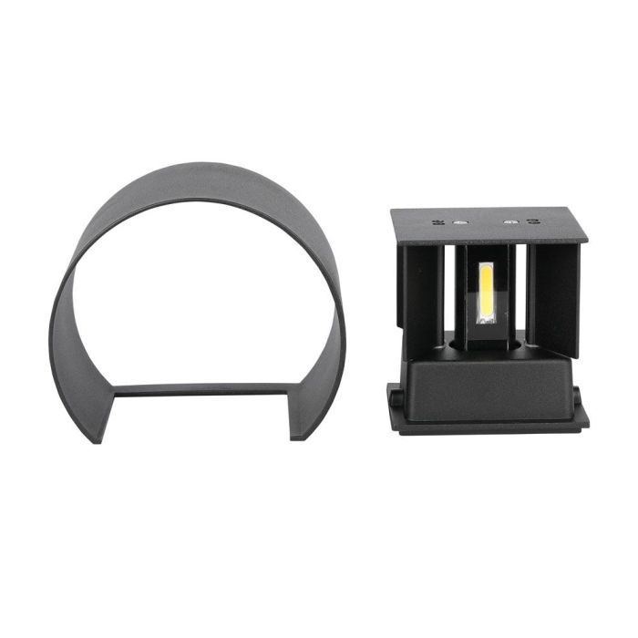 Aplique LED Redondo V-TAC - Bridgelux - IP65 Estanco - Negro - 5W - 700 Lumens - 4000K-extra-5.webp