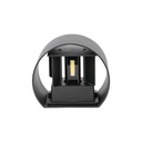 Aplique LED Redondo V-TAC - Bridgelux - IP65 Estanco - Negro - 5W - 700 Lumens - 3000K-extra-4.webp