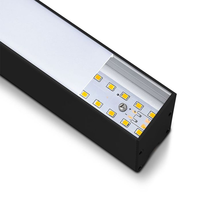 V-TAC Luminaria lineal LED colgante - Samsung - IP20 - Negro - 40W - 3270 Lumens - 4000K-extra-3.webp