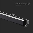 V-TAC LED Luz Lineal - Samsung - IP20 - Negro - 40W - 3400 Lumens - 3IN1-extra-3.webp