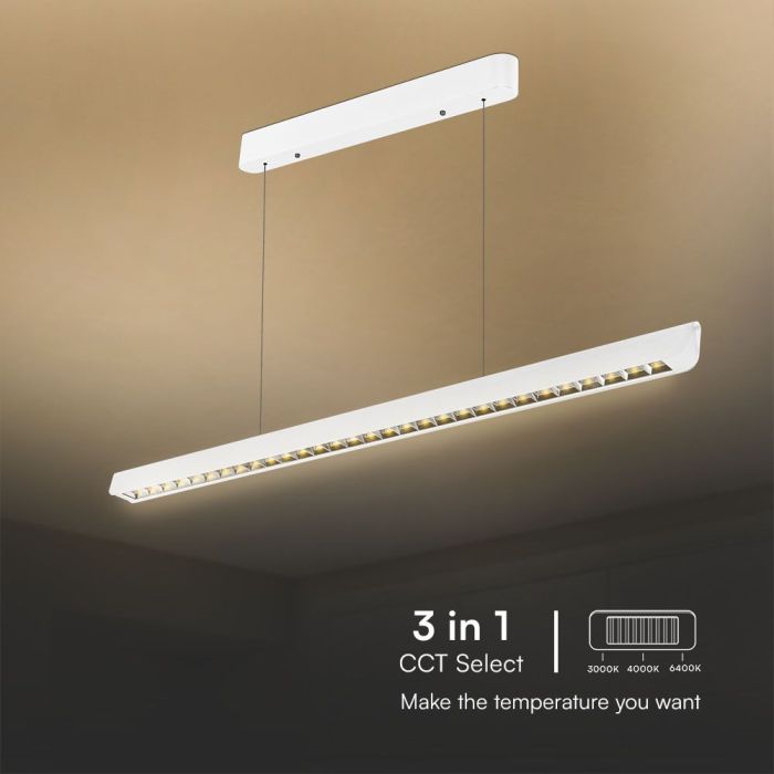 V-TAC LED Luz Lineal - Samsung - IP20 - Blanco - 36W- 2880 Lumens - 3IN1-extra-5.webp